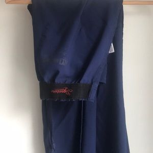 Navy scrub pants